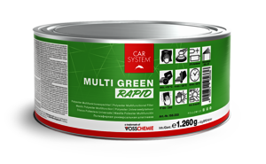 Carsystem Multi Green Rapid Spachtelmasse in 3D