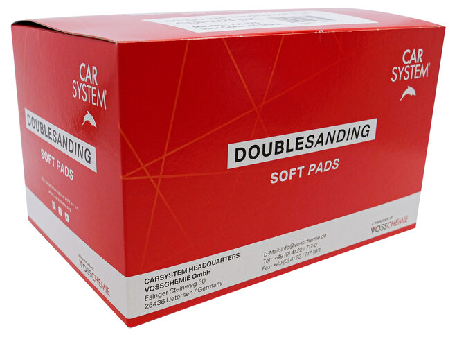 Verpackung Carsystem Double Sanding Soft Pads