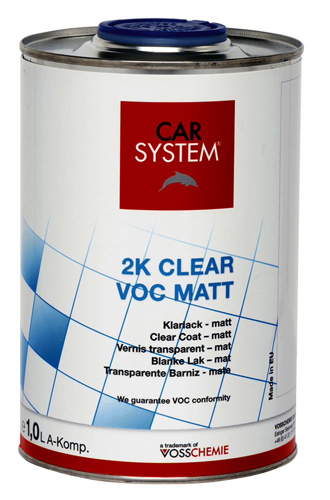 Carsystem 2K Clear VOC Matt Klarlack