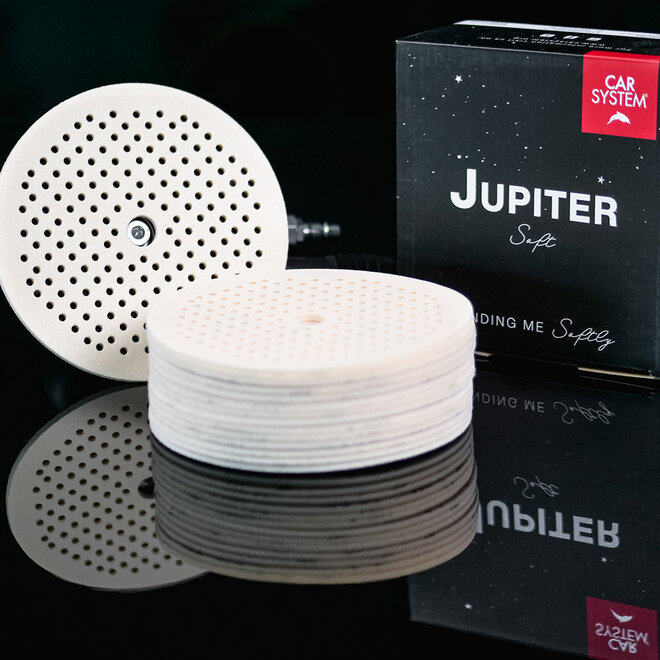 Carsystem ProFlex Jupiter Soft Folienschleifmittel und Verpackung
