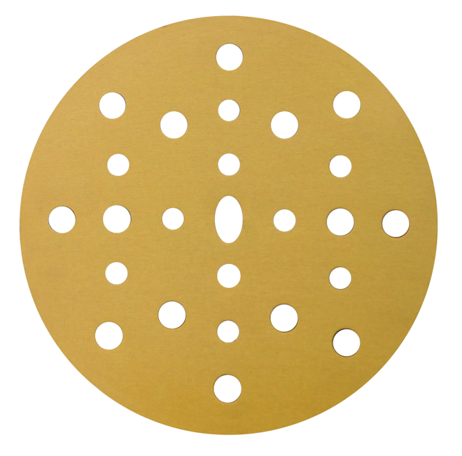 Carsystem Sanding Disc P.19 Papierschleifmittel - 150 mm - 25 Loch