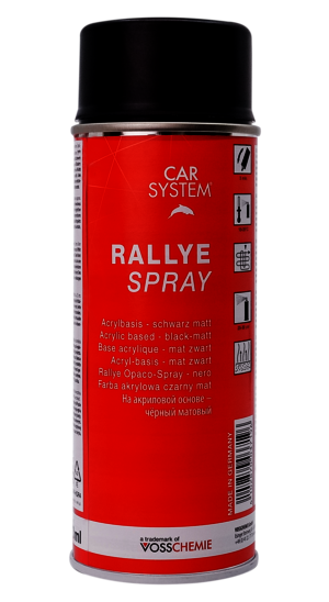 Carsystem Rallye Spray matt schwarz