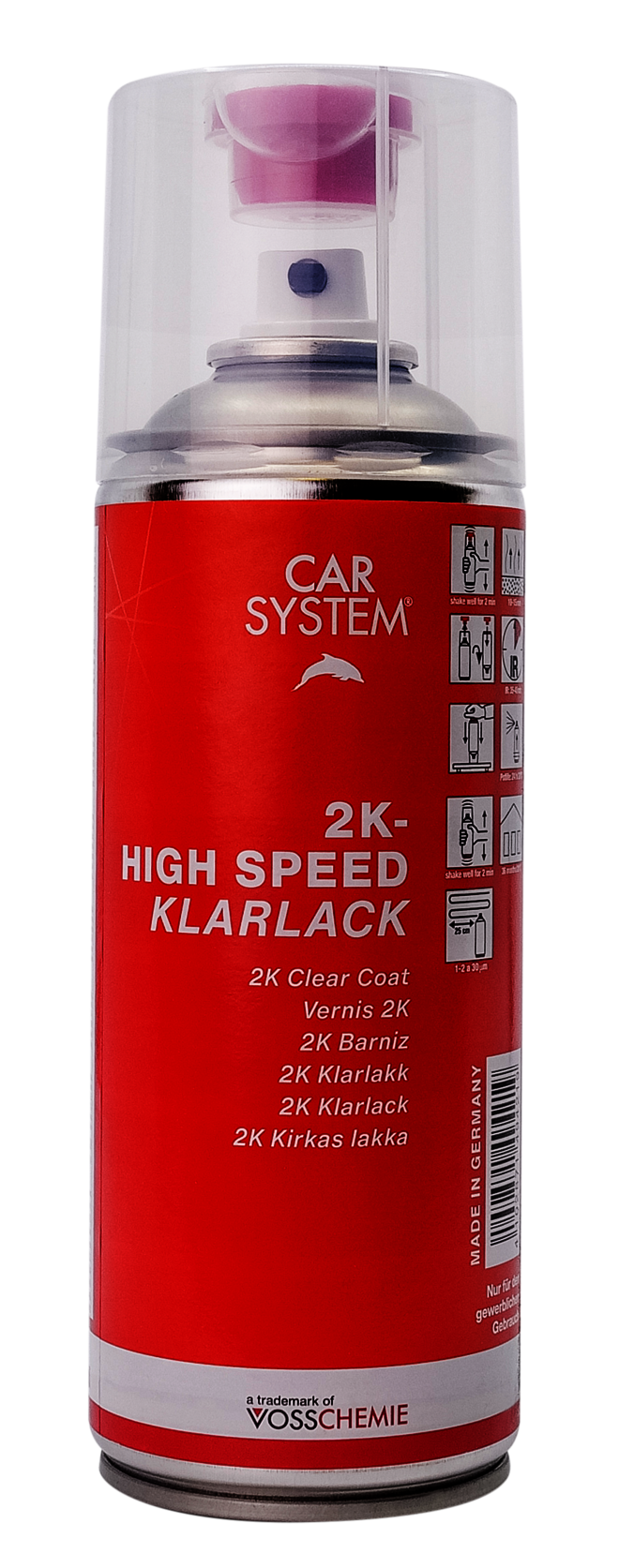 2K High-Speed Klarlack 2K Spot-Repair Klarlack - CARSYSTEM